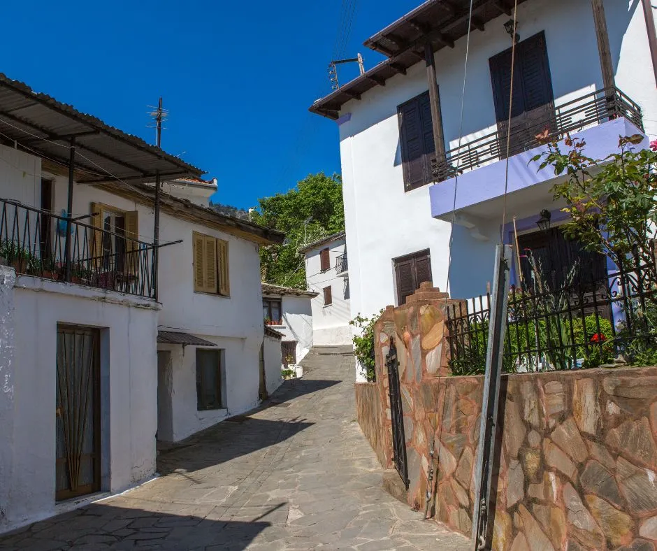 accommodation in Panagia Village Thassos