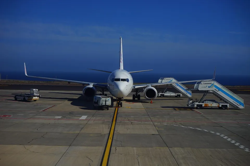 plane, airport, passenger aircraft, travel plane, airline, gangway, tenerife south, tfs, gcts, commercial airport, spain, tenerife, reina sofía, airport, airport, airline, airline, airline, airline, airline, tenerife