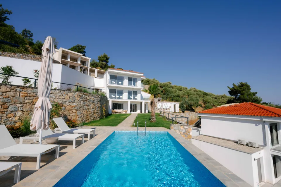 luxury villa in Thassos
